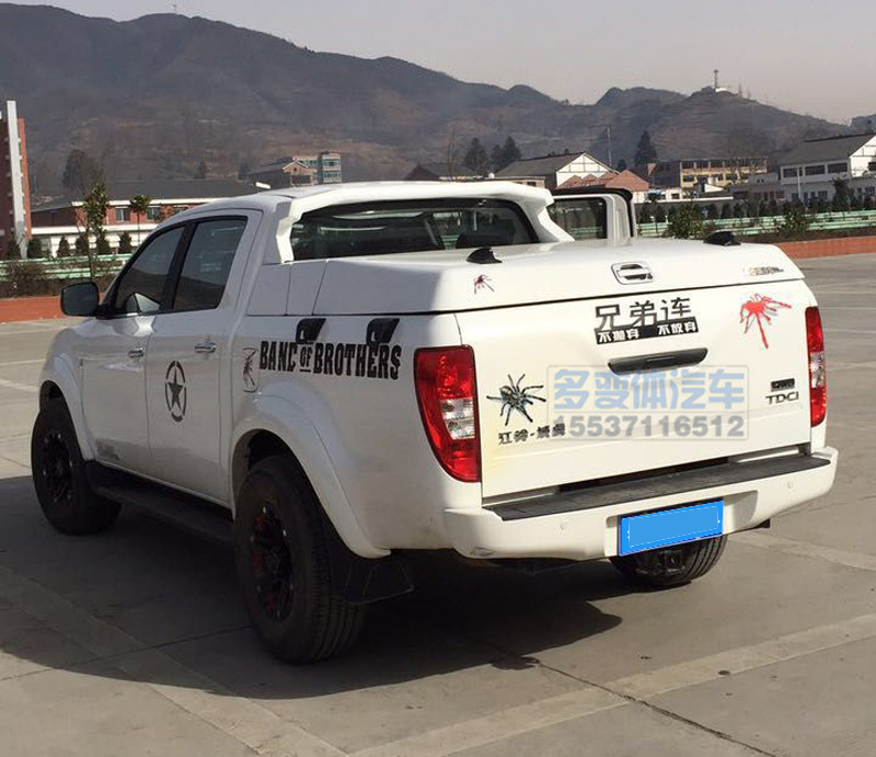 鯊魚王多變體汽車智能皮卡后箱蓋