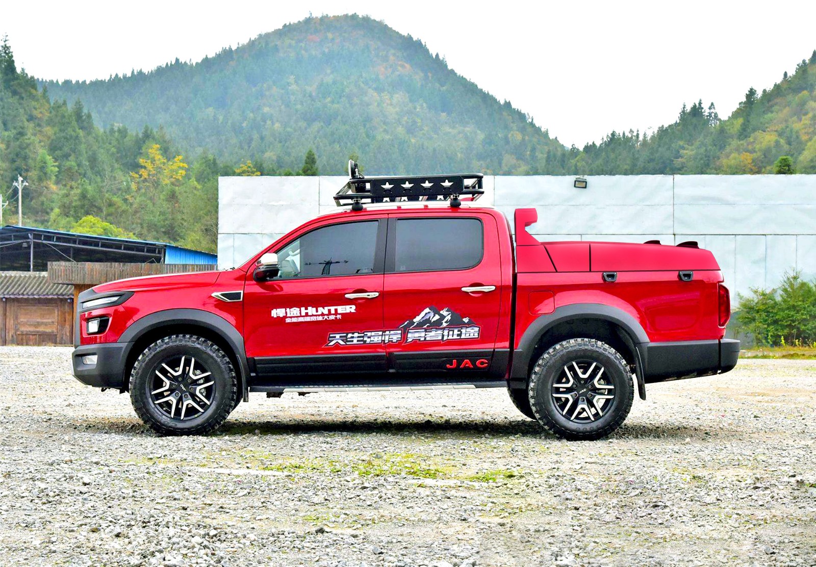 江淮悍途皮卡后箱蓋改裝多變體汽車 江淮悍途皮卡后箱蓋改裝多變體汽車