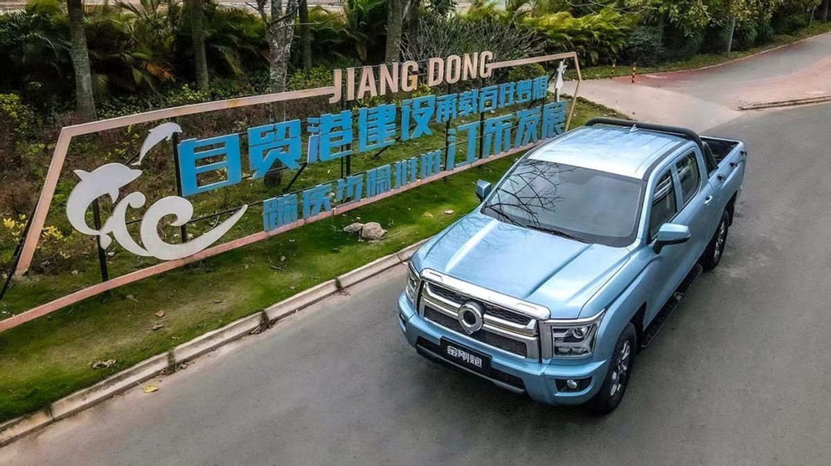 長城金剛炮自動擋車型在海口車展硬核上市 長城金剛炮自動擋車型在海口車展硬核上市