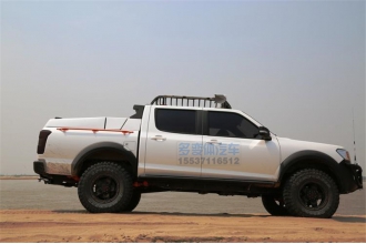 鄭州日產新銳騏皮卡硬派改裝案例